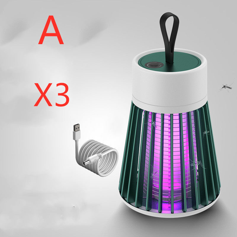 Eco-Friendly Electric Mosquito Trap - Green & Gray Options