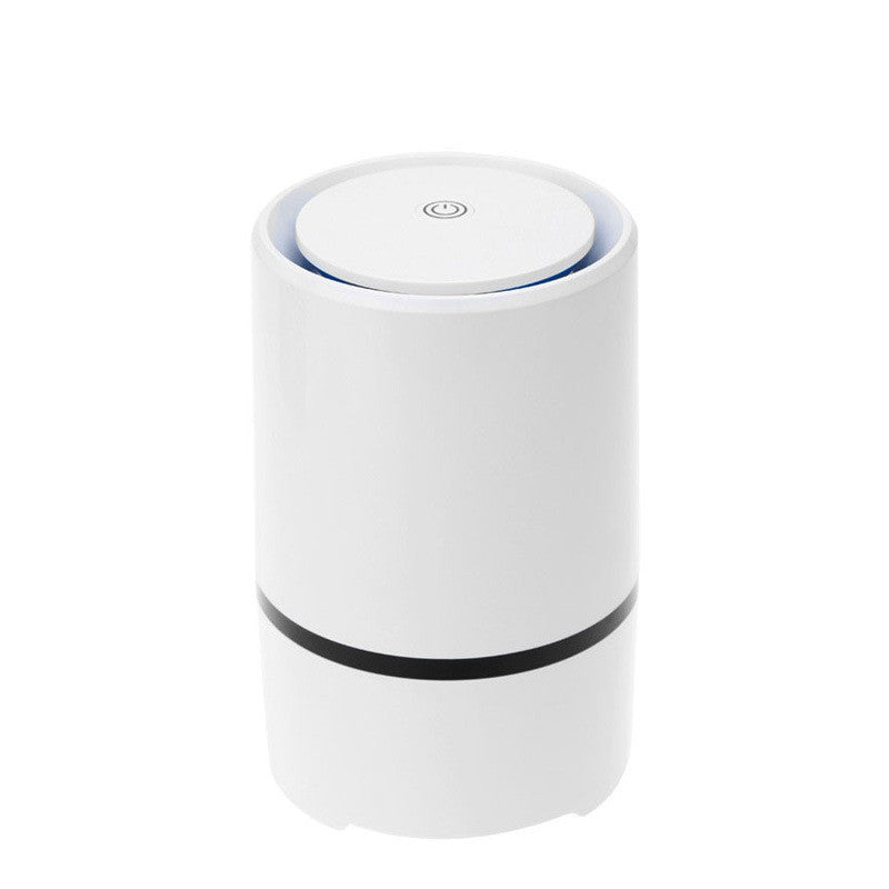 Eco-Friendly Cylindrical Air Purifier with Reusable Filters