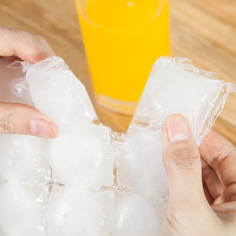 Eco-Friendly Ice Cube Tray Bag - Space-Saving, Reusable, Sustainable