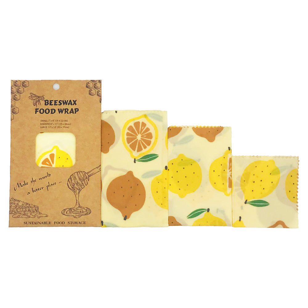 Eco-Friendly Beeswax Food Wraps - Sustainable & Reusable