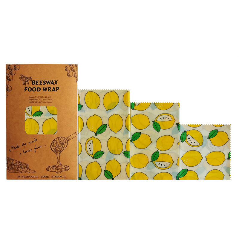 Eco-Friendly Beeswax Food Wraps - Sustainable & Reusable