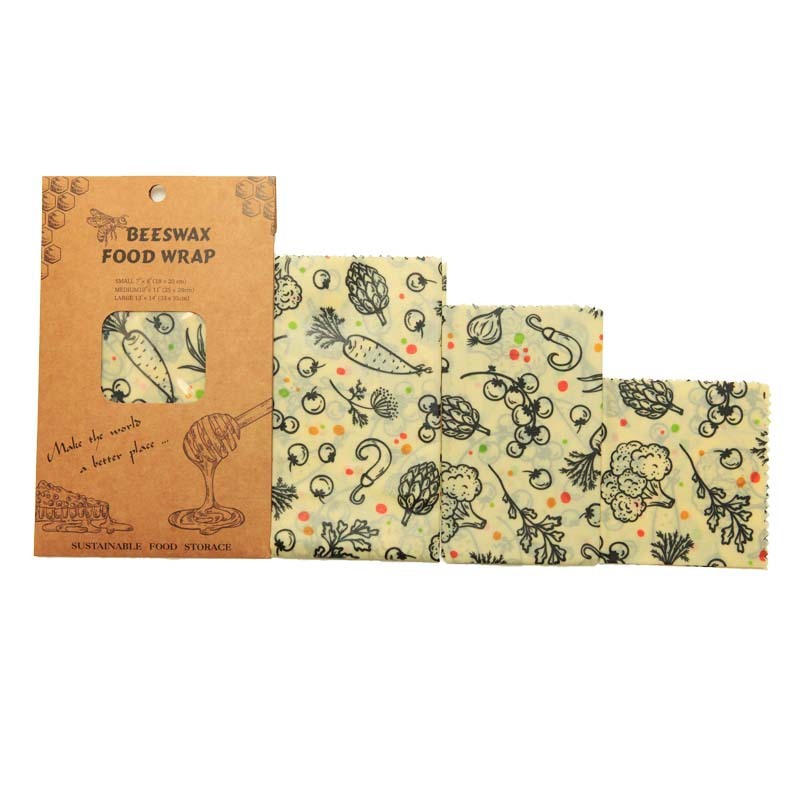 Eco-Friendly Beeswax Food Wraps - Sustainable & Reusable