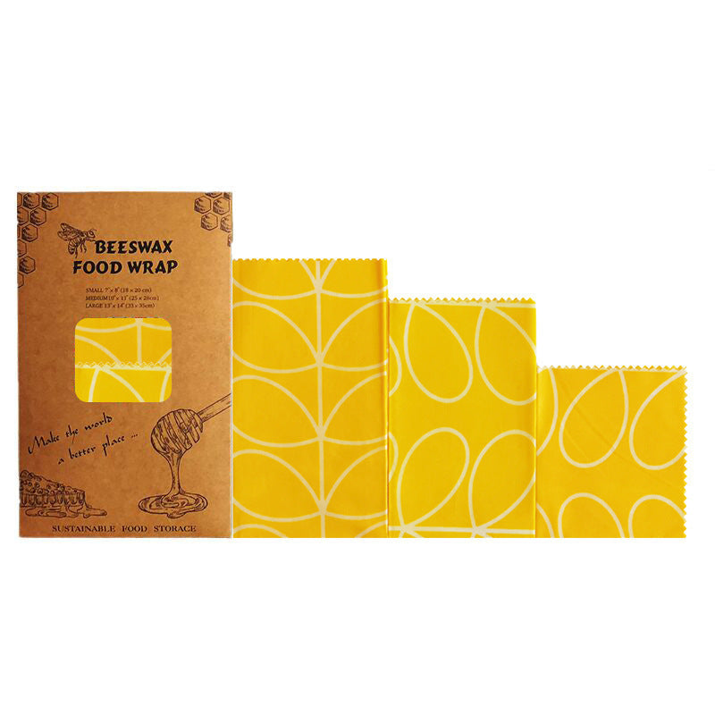 Eco-Friendly Beeswax Food Wraps - Sustainable & Reusable