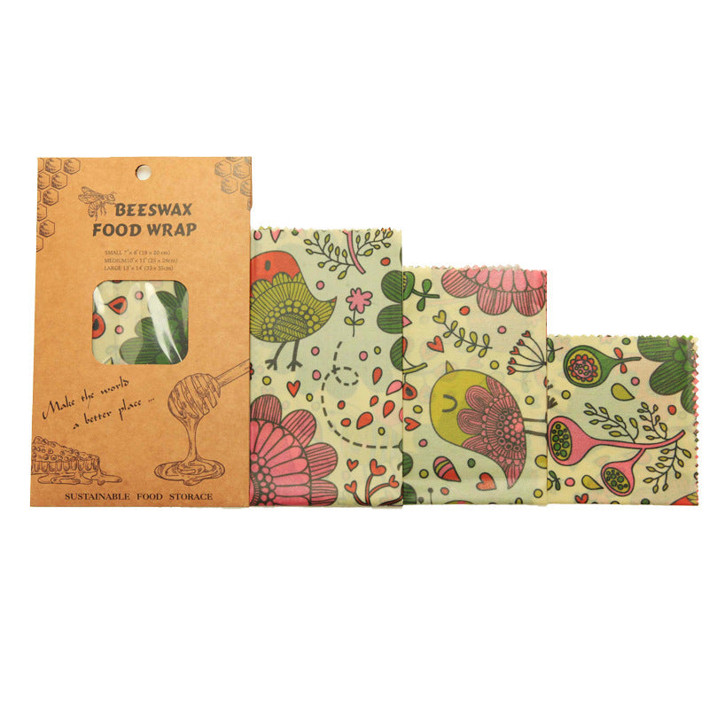 Eco-Friendly Beeswax Food Wraps - Sustainable & Reusable