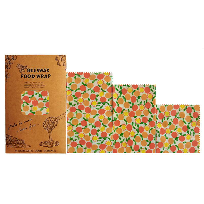 Eco-Friendly Beeswax Food Wraps - Sustainable & Reusable