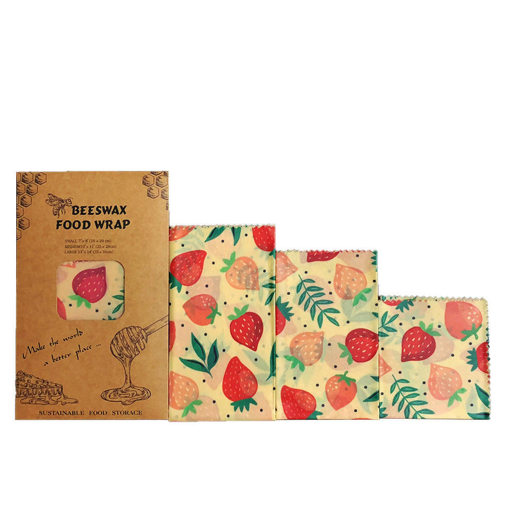 Eco-Friendly Beeswax Food Wraps - Sustainable & Reusable