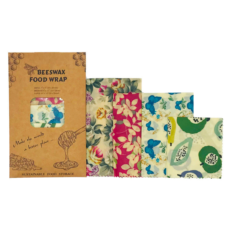 Eco-Friendly Beeswax Food Wraps - Sustainable & Reusable