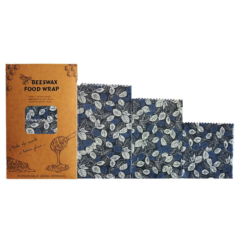 Eco-Friendly Beeswax Food Wraps - Sustainable & Reusable
