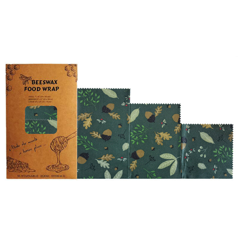 Eco-Friendly Beeswax Food Wraps - Sustainable & Reusable
