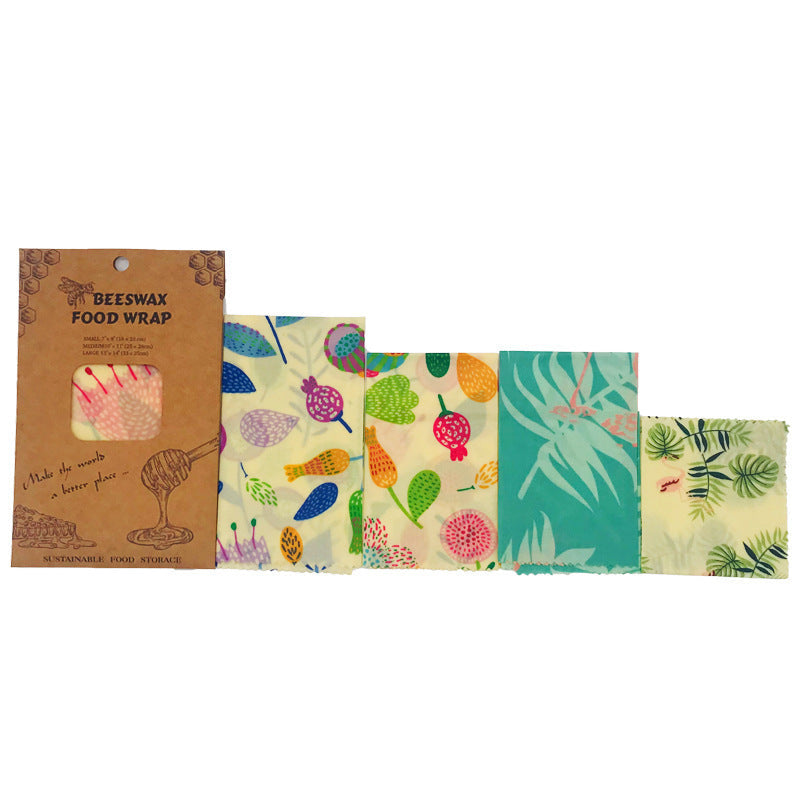 Eco-Friendly Beeswax Food Wraps - Sustainable & Reusable