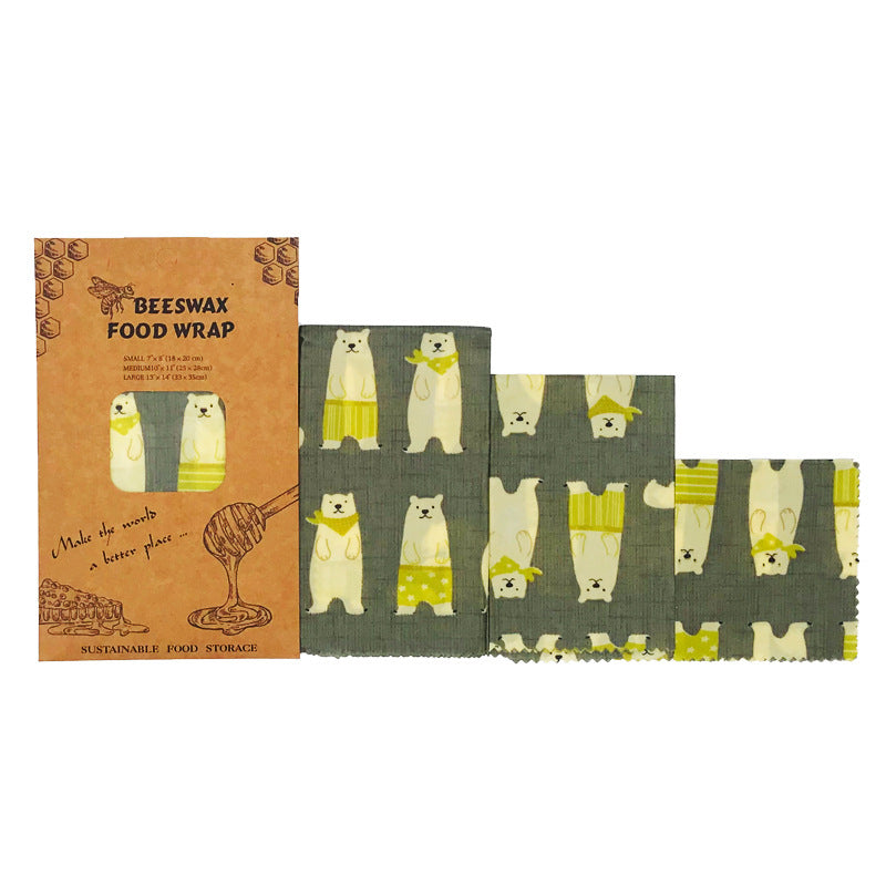 Eco-Friendly Beeswax Food Wraps - Sustainable & Reusable