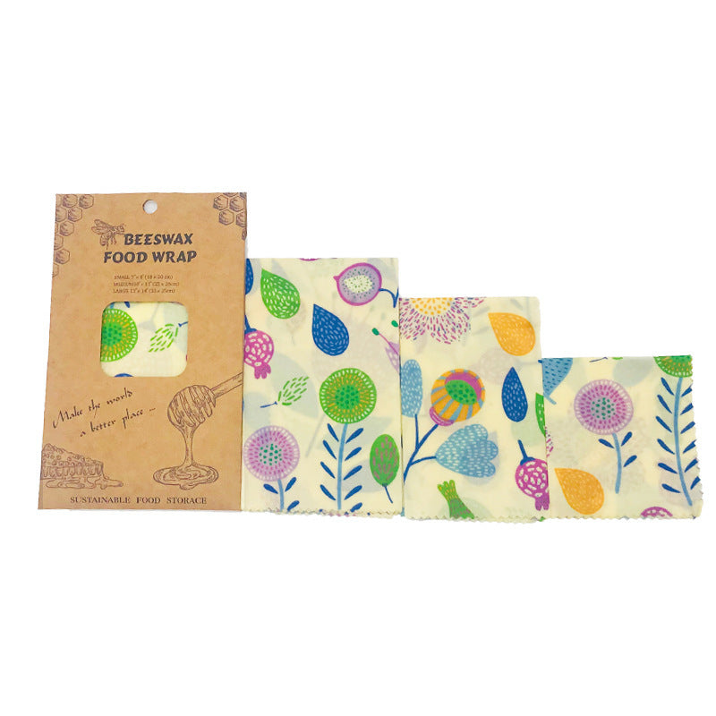 Eco-Friendly Beeswax Food Wraps - Sustainable & Reusable