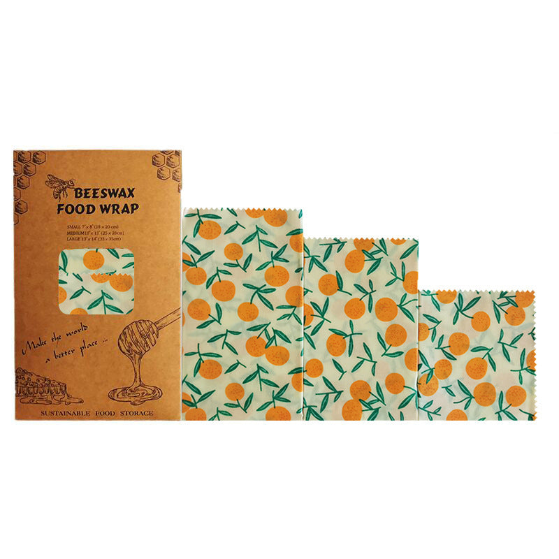 Eco-Friendly Beeswax Food Wraps - Sustainable & Reusable