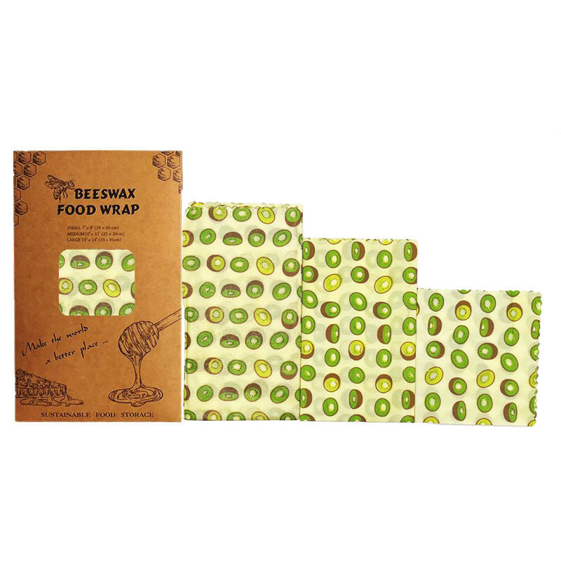 Eco-Friendly Beeswax Food Wraps - Sustainable & Reusable
