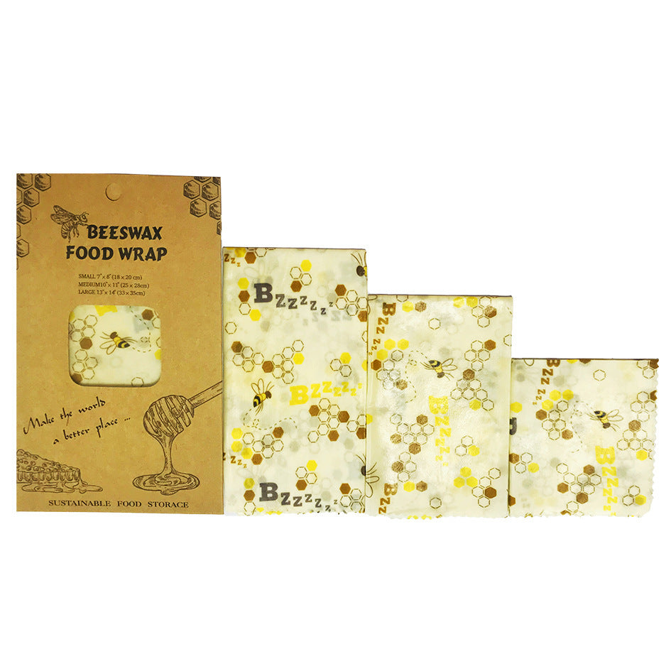 Eco-Friendly Beeswax Food Wraps - Sustainable & Reusable