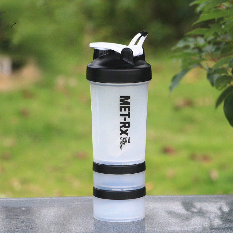 Eco-Friendly Protein Shaker Bottle - Black