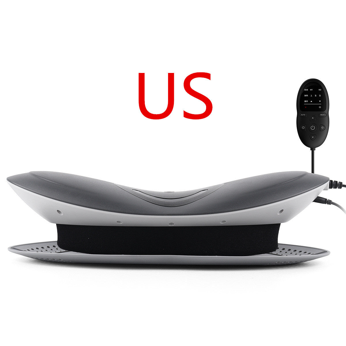 Ergonomic Electric Lumbar Massager for Home Use