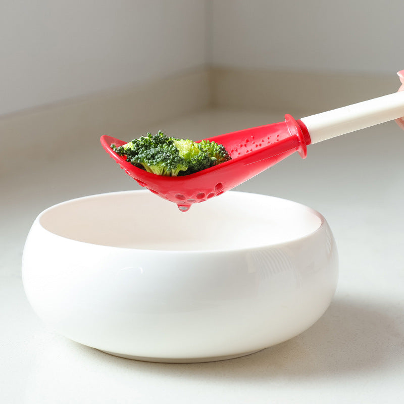 Multi-Functional Kitchen Strainer Spoon - Eco-Friendly Cooking Tool