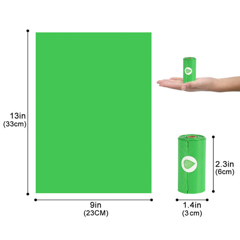Eco-Friendly Biodegradable Poop Bags with Dispenser - 150 Count