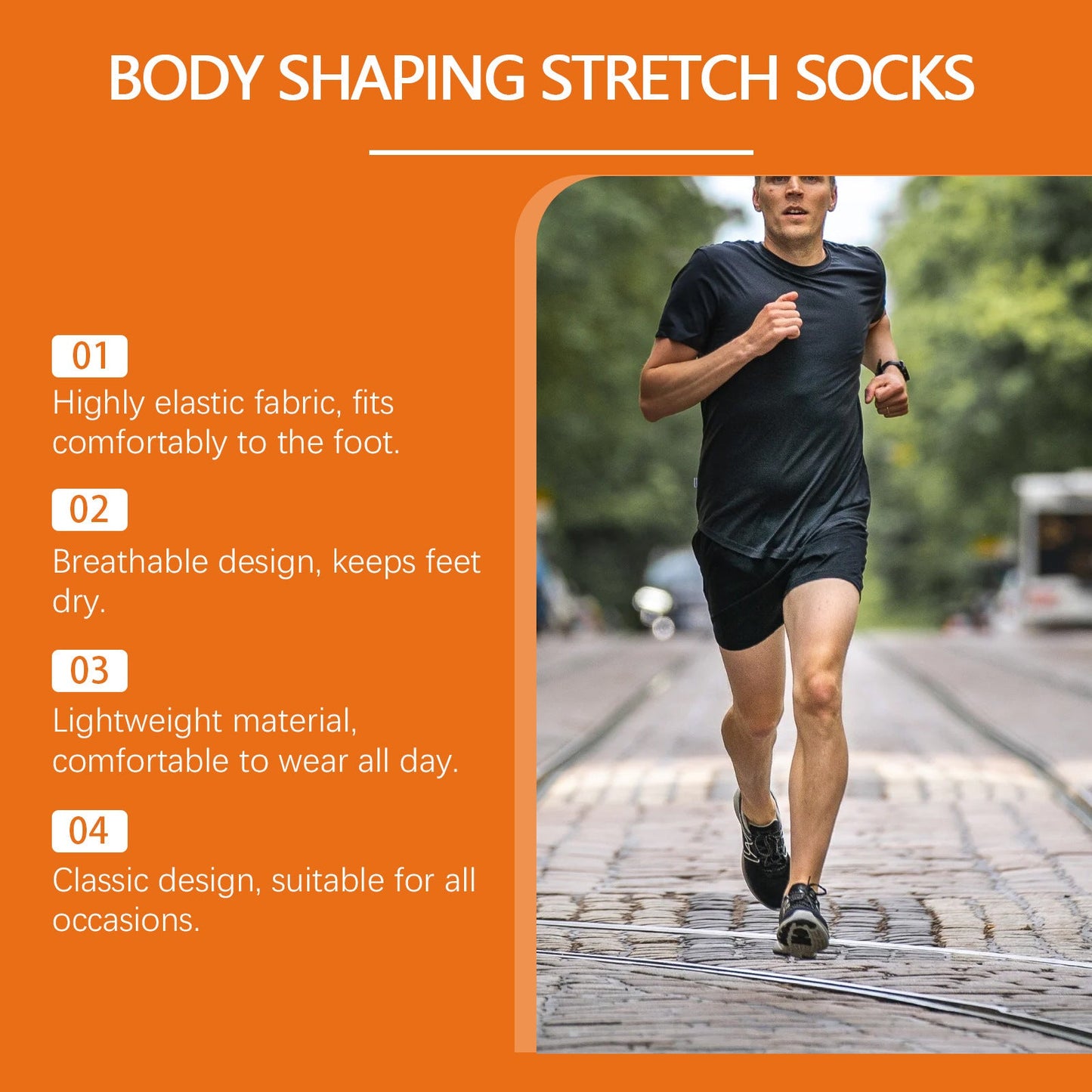 Self-Heating Massage Socks for Relaxation & Circulation