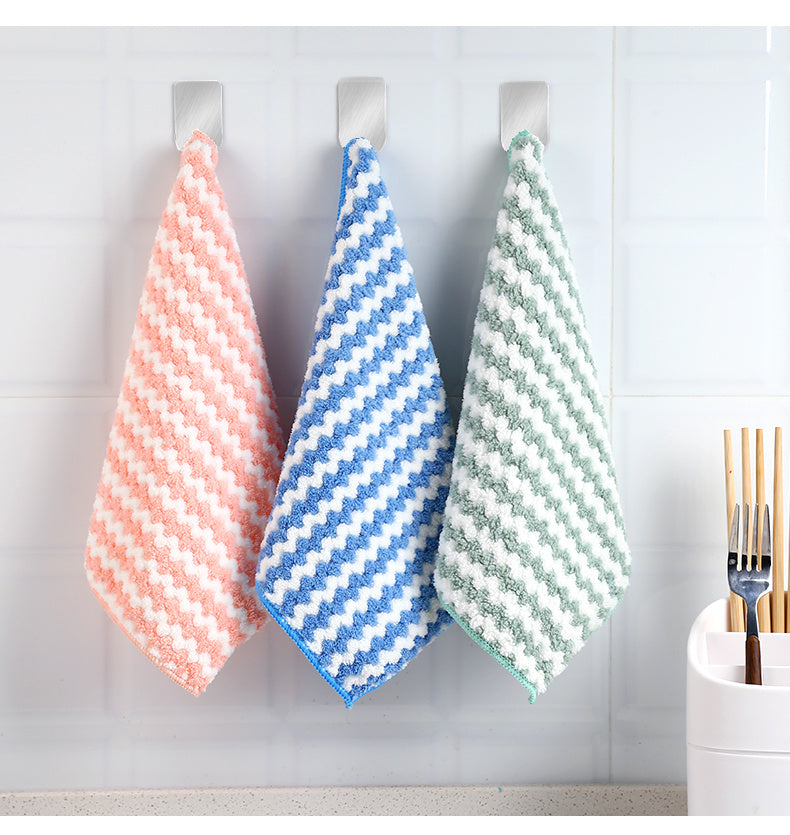 Eco-Friendly Reusable Cleaning Cloths - Sustainable, Multi-Color, Biodegradable