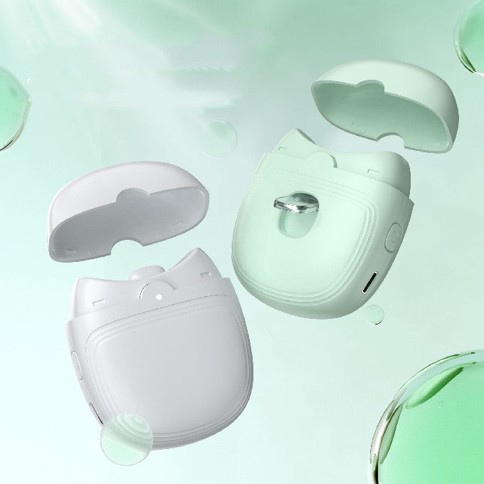 Ergonomic Electric Nail Clipper with Soft Light for Precision