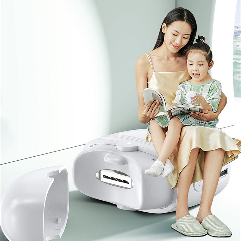 Ergonomic Electric Nail Clipper with Soft Light for Precision