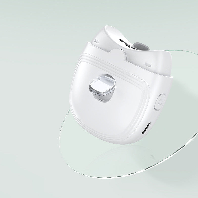Ergonomic Electric Nail Clipper with Soft Light for Precision