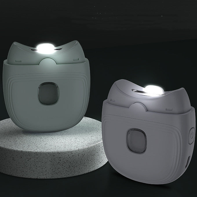 Ergonomic Electric Nail Clipper with Soft Light for Precision