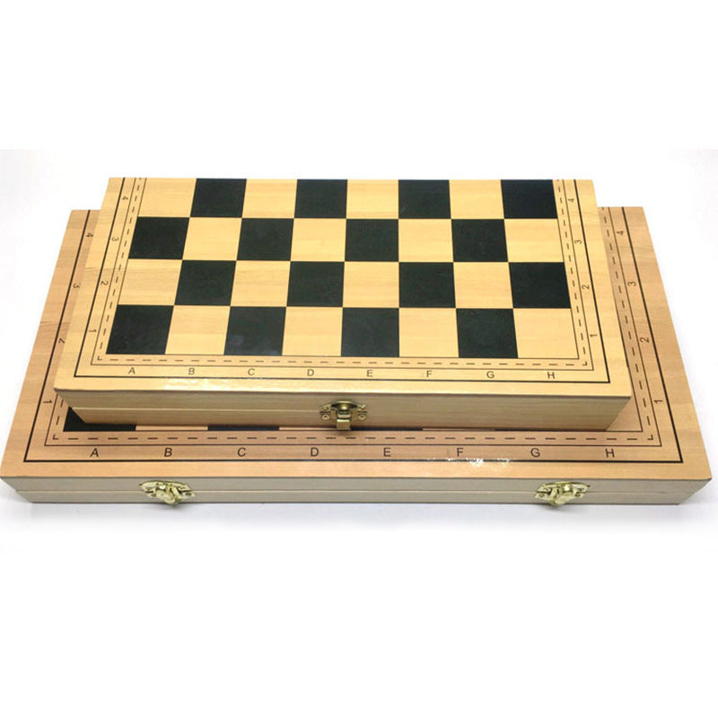Eco-Friendly Wooden Chess Set - Sustainable Board Game for Mindful Play