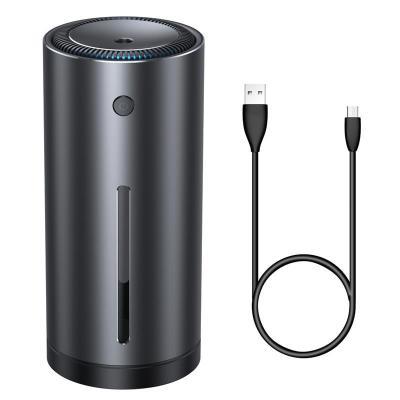Portable Cylindrical Humidifier with Water-Saving Design