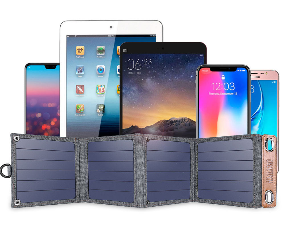 Portable Foldable Solar Panel Charger - Eco-Friendly Energy Solution