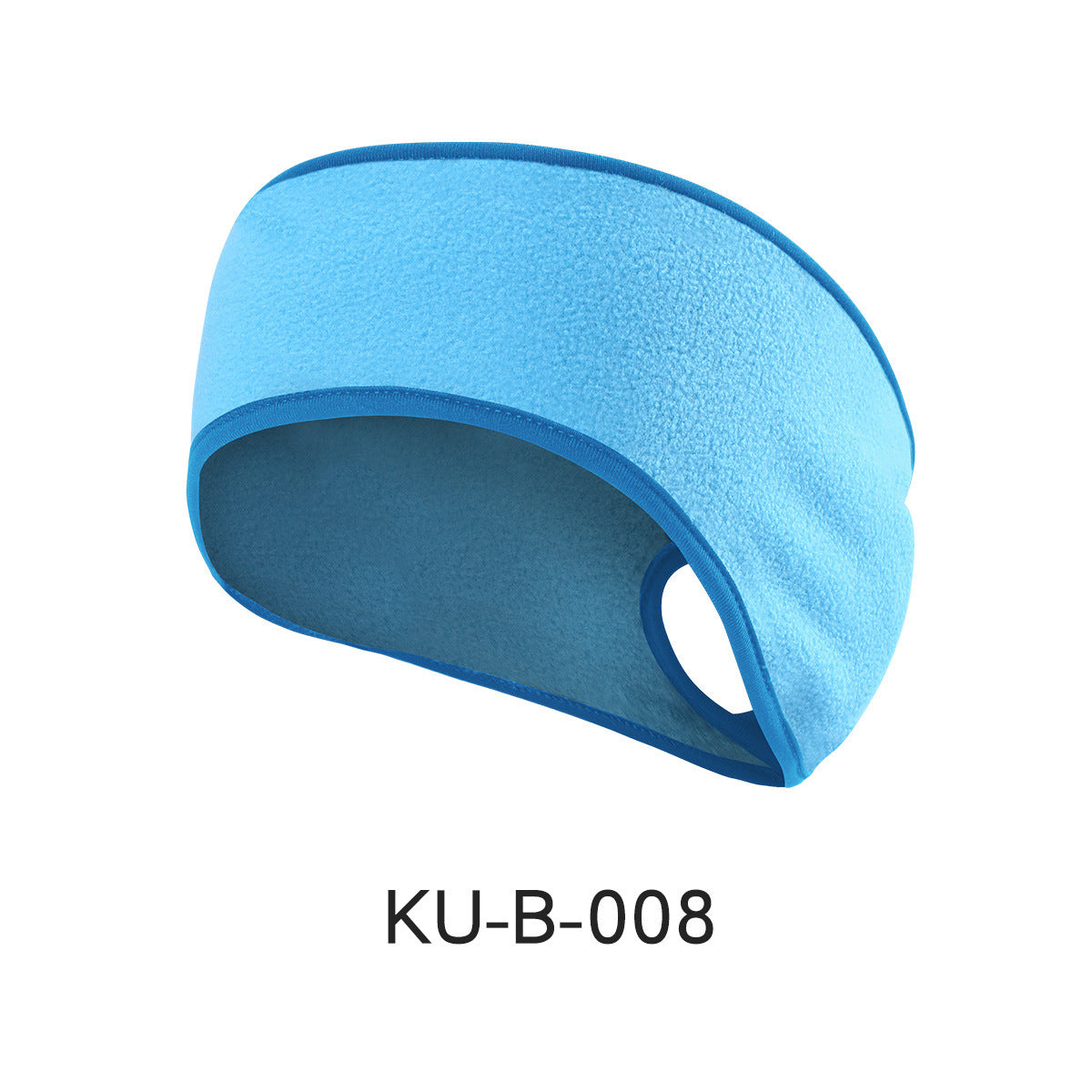 Eco-Friendly Gray Fleece Headband with Black Trim for Comfort and Sustainability