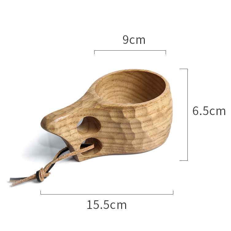 Eco-Friendly Wooden Cup - Sustainable, Durable, Plastic-Free