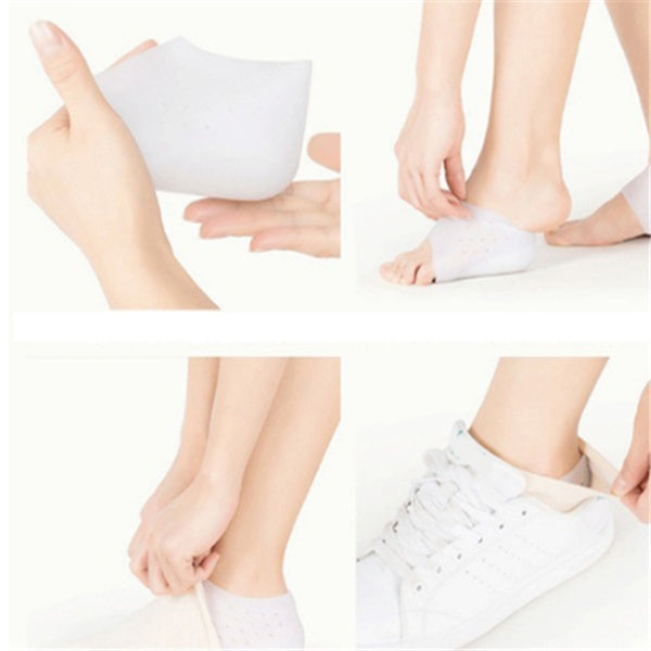 Ergonomic Reusable Heel Cushion Inserts for Comfort and Support
