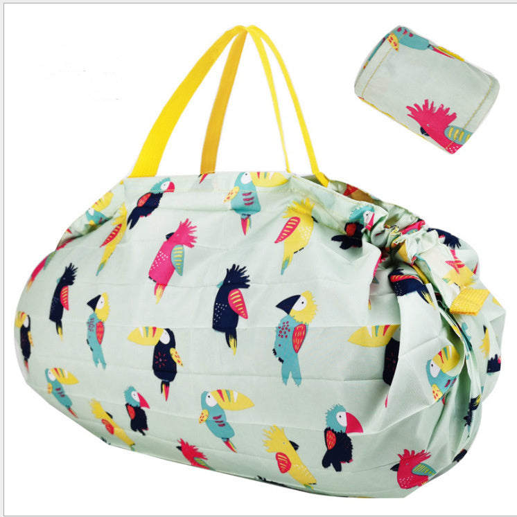 Eco-Friendly Foldable Shopping Bag - Reusable, Lightweight, Portable