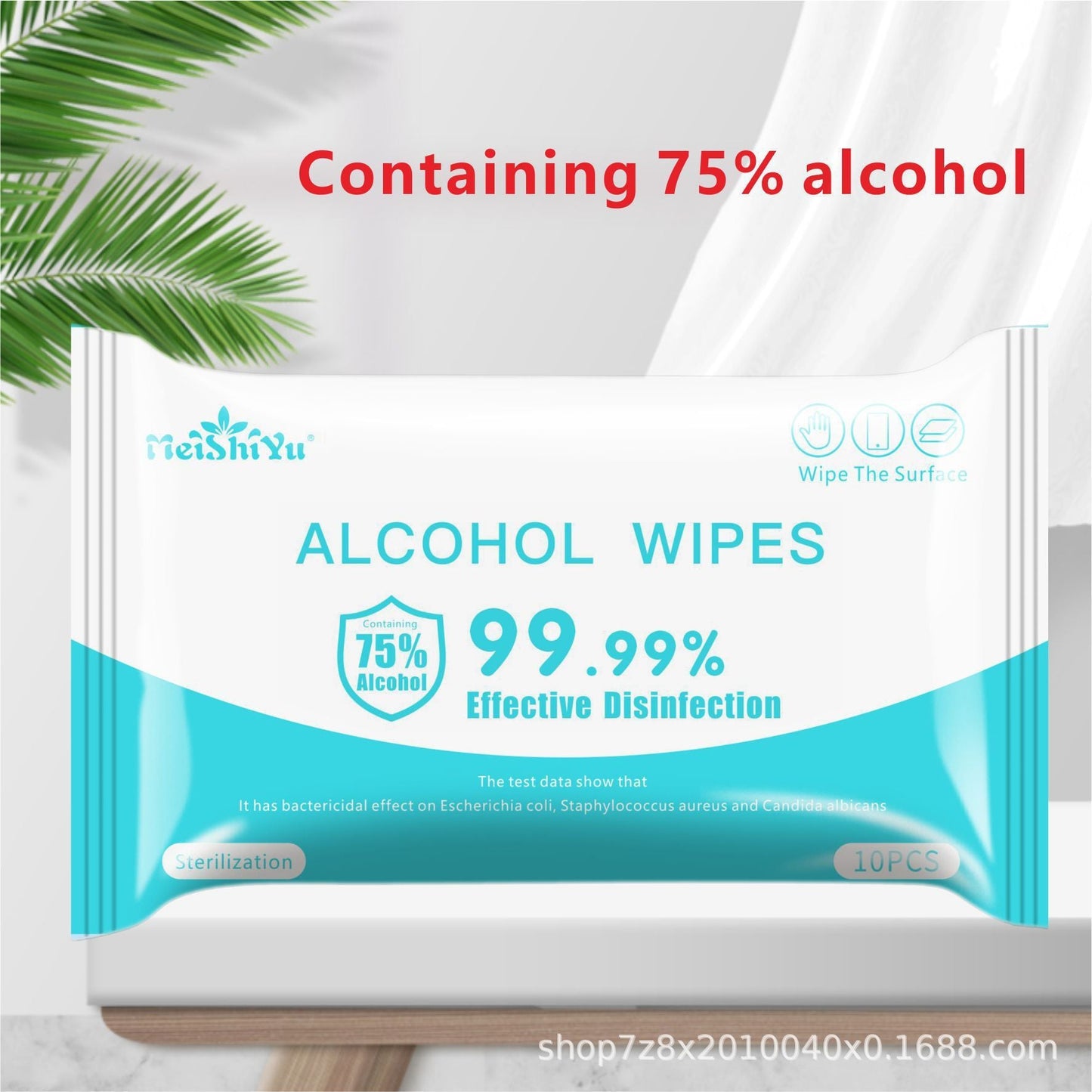 Eco-Friendly Alcohol Wipes - Portable Disinfectant Solution