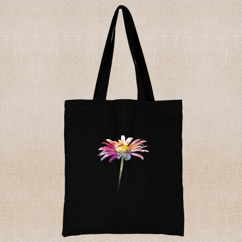 Eco-Friendly Daisy Tote Bag - Sustainable, Reusable, Durable