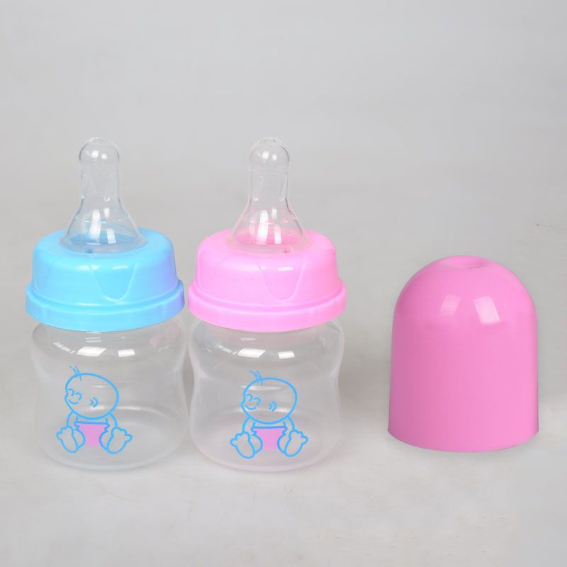 Mini Portable Baby Feeding Bottle - BPA-Free, Anti-Colic, Travel-Ready