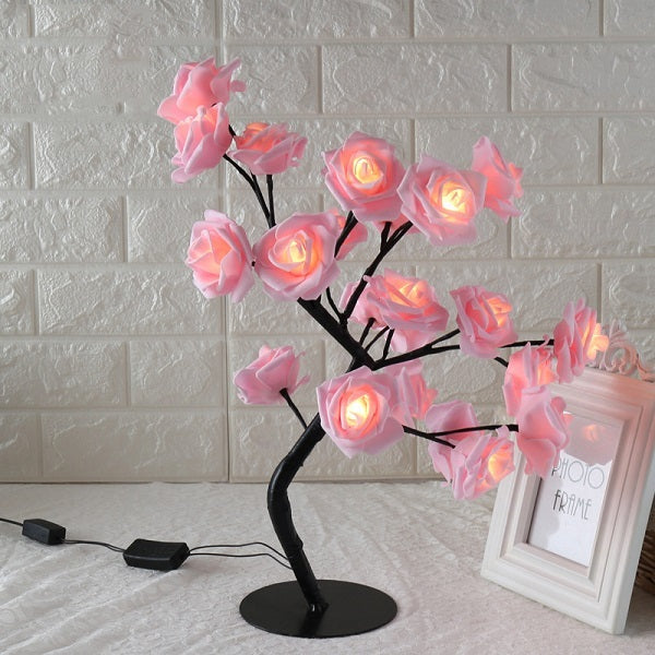 Energy-Efficient LED Flower Tree Lamp for Ambient Home Decor