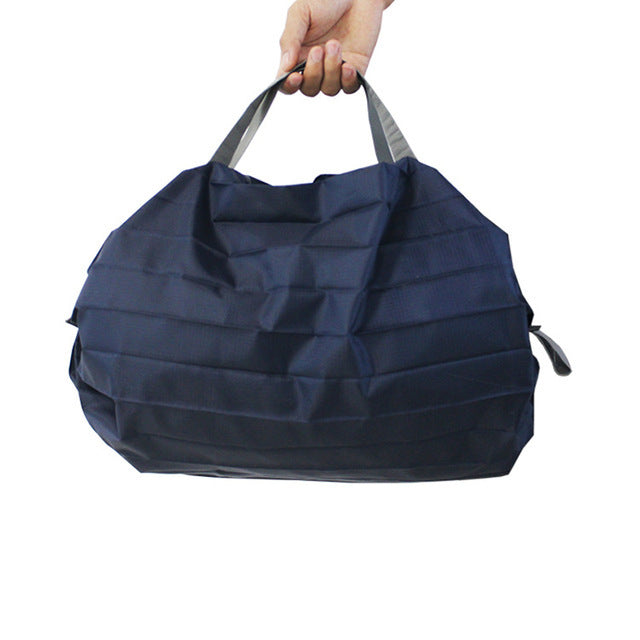 Eco-Friendly Reusable Black Shopping Bag - Sustainable Grocery Tote