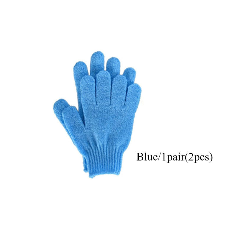 Eco-Friendly Exfoliating Gloves - Reusable Pink & Green Skin Care