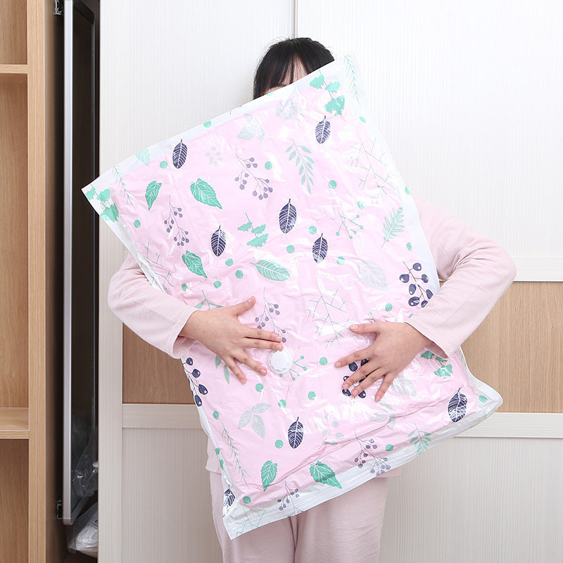 Eco-Friendly Vacuum Compression Storage Bags - Space-Saving & Durable