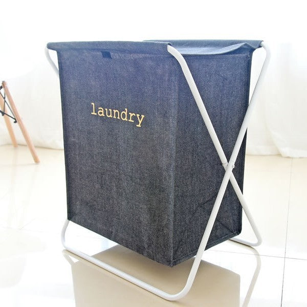 Eco-Friendly Foldable Laundry Hamper - Space-Saving, Plastic-Free Design