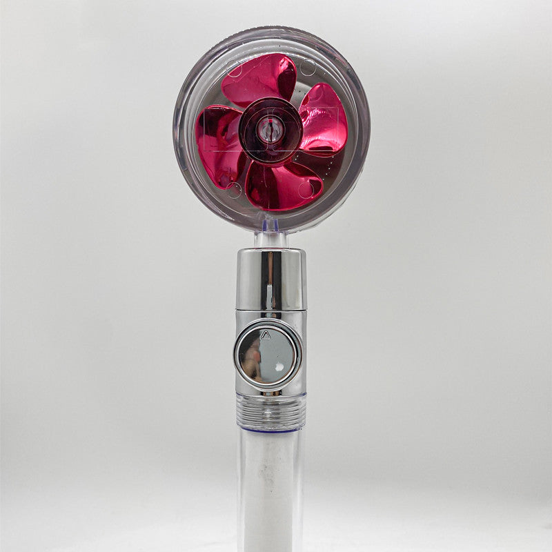 Water-Saving Handheld Shower Head with 360° Rotation and Adjustable Angles