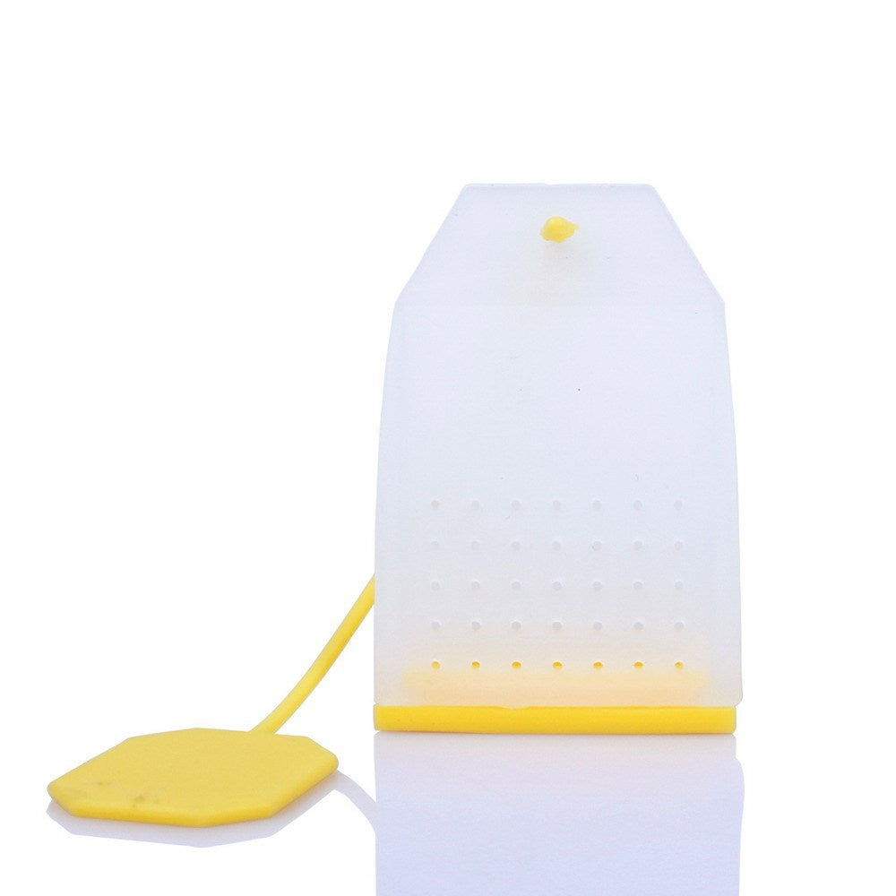 Eco-Friendly Reusable Silicone Tea Infuser Bags - Multicolored