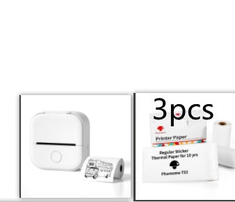 Compact Eco-Friendly Portable Label Printer for Home Organization