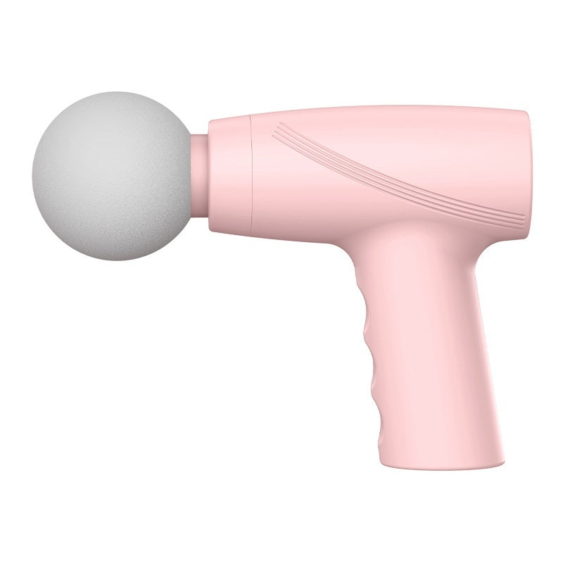 Pink Compact Massage Gun for Muscle Relaxation and Wellness