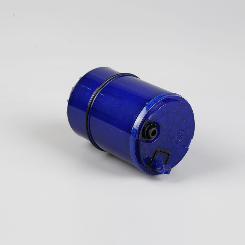 Blue Cylindrical Shower Filter Cartridge for Enhanced Water Quality