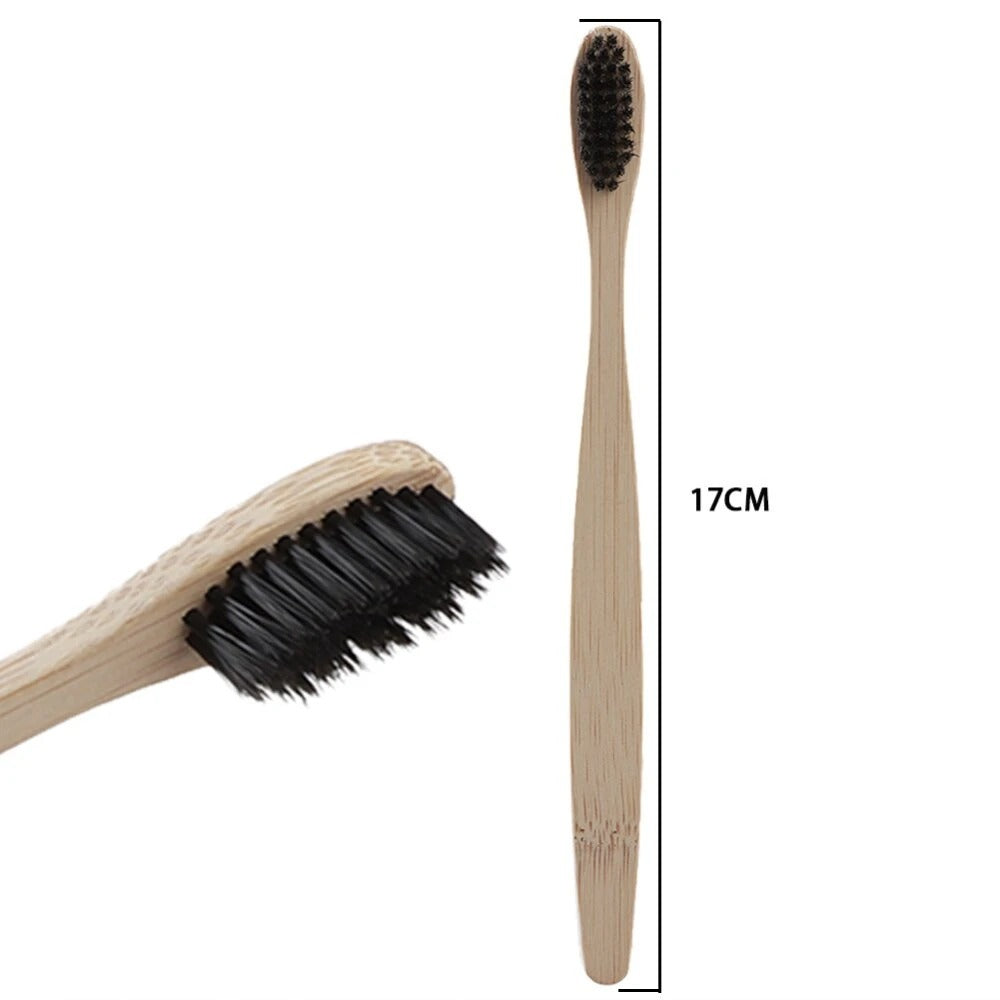 Eco-Friendly Bamboo Toothbrush Set - Sustainable Oral Care
